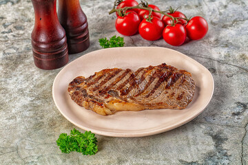 Grilled beef black angus steak