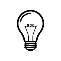light bulb vector illustration