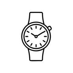 Minimalist Wristwatch Icon
