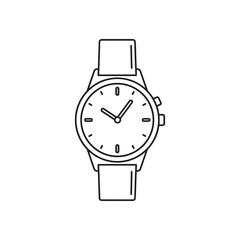 Minimalist Wristwatch Icon