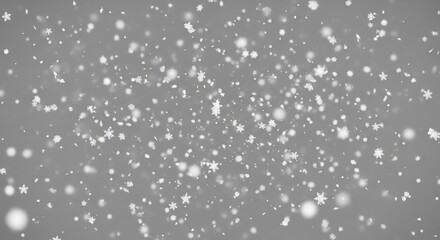 Dreamy snow falling gently creates a winter wonderland atmosphere, perfect for holiday promotions, seasonal greetings, or adding a touch of magic to your designs