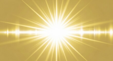 Radiant light burst with golden glow, perfect for adding a touch of magic and ethereal beauty to your designs, creating a sense of hope and inspiration for your audience