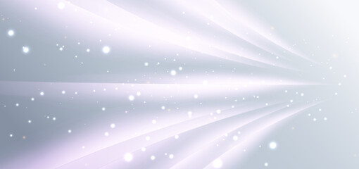 Moden grey background with geometric curved light purple. Background poster, manual, business brochure.