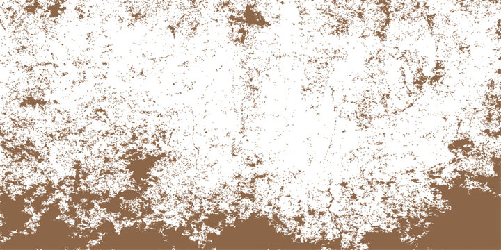 Old, rusty metal texture with a dirty brown grunge pattern on an aged iron wall surface