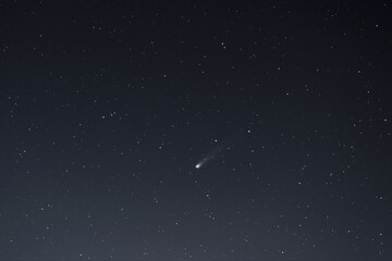 Komet C/2025 Lemmon im Oktober 2025 am Nachthimmel