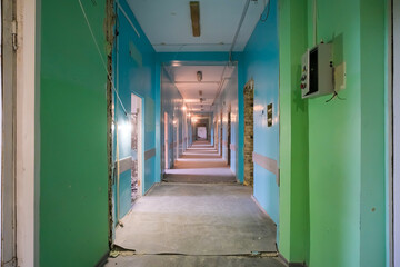 Major renovation of the premises.