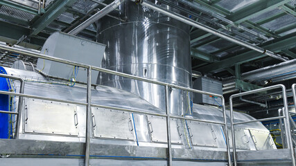 A plant for deep processing of corn grains.