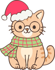 Teacher Christmas Clipart , Cute Pastel Holiday Classroom , Hand Drawn Teacher Coffee School Illustration