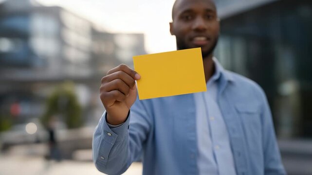 A participant holding a winning ticket with excitement, representing luck, happiness, and engagement in promotional activities and customer loyalty programs. cinematic color correction, gentle