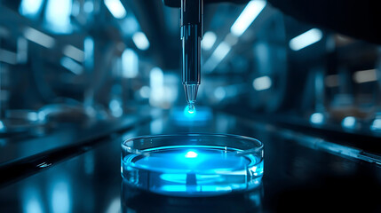 &ldquo;Neon Precision: The Robotic Scientist&rdquo;