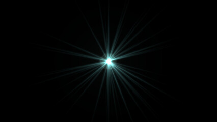 Radiant starburst of light emanating with ethereal glow, use as a design element for captivating...