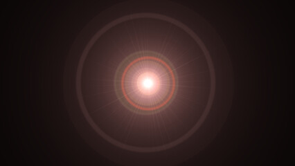 Dynamic lens flare with radiant light effect, ideal for adding a touch of brilliance and atmospheric depth to your creative projects, perfect for backgrounds, overlays, and special effects