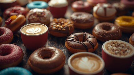 &ldquo;Brew & Bloom: A Palette of Pastries and Coffee&rdquo;
