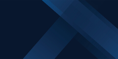 Fototapeta premium Modern background gradient dark navy blue banner simple modern design abstract. vector illustration eps10