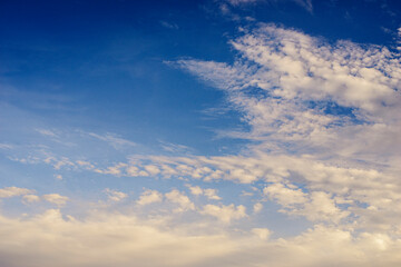cumulonimbus, thick clouds are gray and cover the sky in a wide area