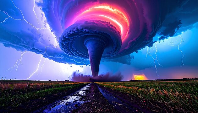 The terrifying majesty of a desert tornado - Powered by Adobe