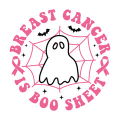 breast cancer is boo sheet