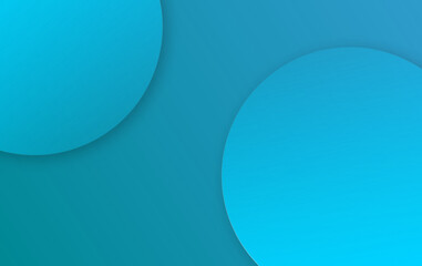 abstract blue background with circles