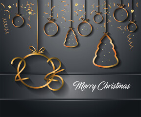 2026 Merry Christmas background for your seasonal invitations, festival posters, greetings cards.