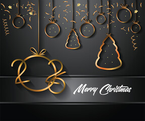 2026 Merry Christmas background for your seasonal invitations, festival posters, greetings cards.