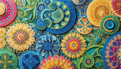 simple flat design vector image