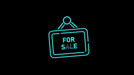 Display for sale icon 
