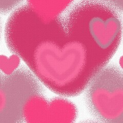 pink heart background
