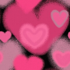 pink heart background