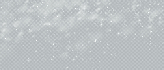 Snow snowfall snowflakes winter overlay transparent falling background