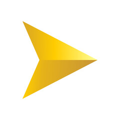 gold arrow