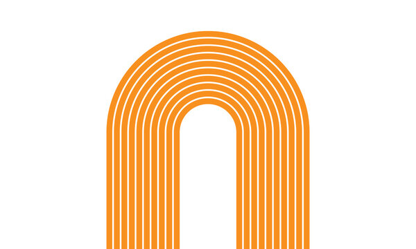 Vector layout template design for run, championship or any sports event. Poster design with abstract running track on stadium with lane. Eps10