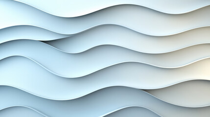 Smooth gradient waves create dynamic and calming background with soft lighting effects