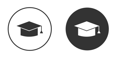 Education icon. Simple vector illustration. Silhouette Icon Set.