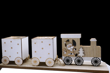 le train du père Noel