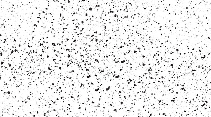 White background with dark gray scratches and speckles abstract black