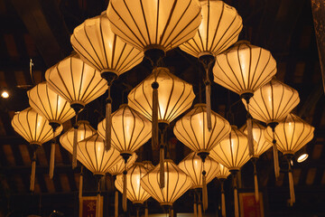 Lanterns in Hoi An, UNESCO World Heritage Site, Vietnam