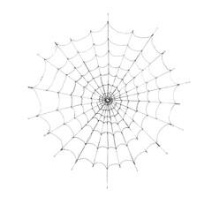 Obraz premium broken glass spider web