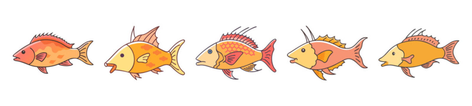 Close-up of a hogfish with vibrant scales and aquatic surroundings