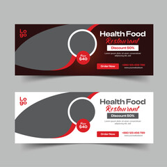 Modern Restaurant Food Banner Design