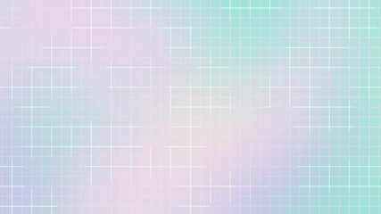 pastel gradient with white square grid pattern creating a clean geometric background perfect for digital design spring celebration themes or elegant creative web projects - Powered by Adobe