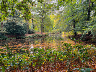 Landscapes in the area of Overijssel in The Netherlands