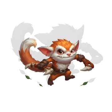 squirrel with acorn
