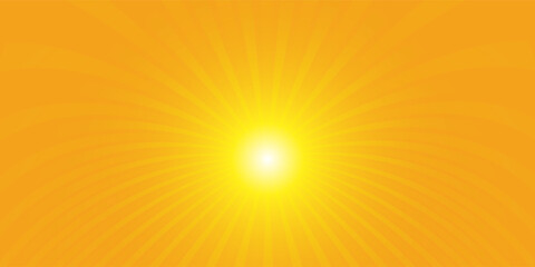 Obraz premium orange sun rays background design template