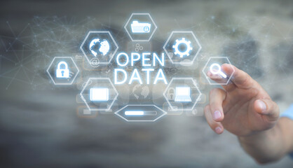 Open Data. Technology. Internet. Business