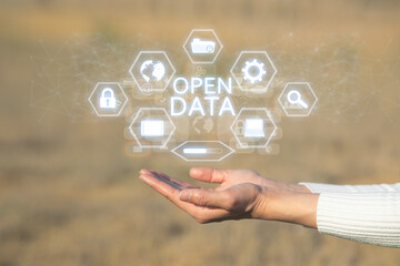 Open Data. Technology. Internet. Business
