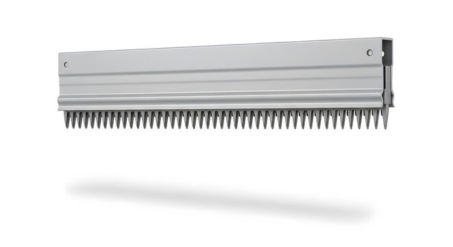 Aluminum Heat Sink: A meticulously crafted aluminum heat sink, engineered for efficient thermal management, showcasing its intricate design and practical functionality for optimal heat dissipation.