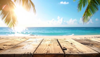 Fototapeta premium Relaxing beach sunset view tropical shoreline nature photography serene environment coastal perspective tranquility concept