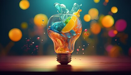 innovative drink idea creative concept for beverage branding