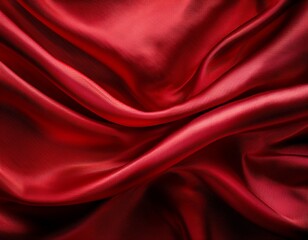 rich red fabric background lustrous red textile textures