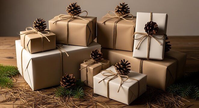 Gifts with pinecone